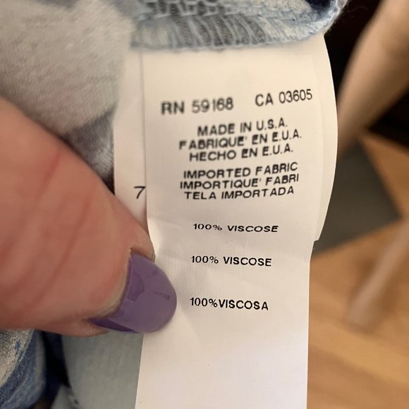 Karen Kane Bell Sleeve Top Sz XS - Picture 8 of 8